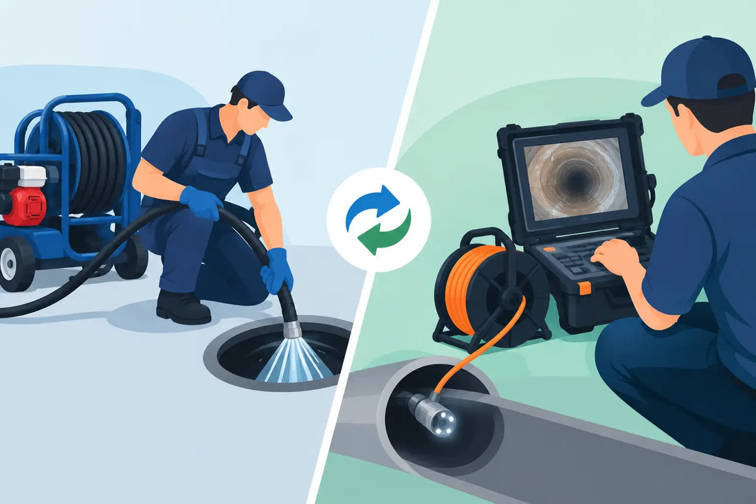 Drain Jetting vs Camera Inspection: Which First?