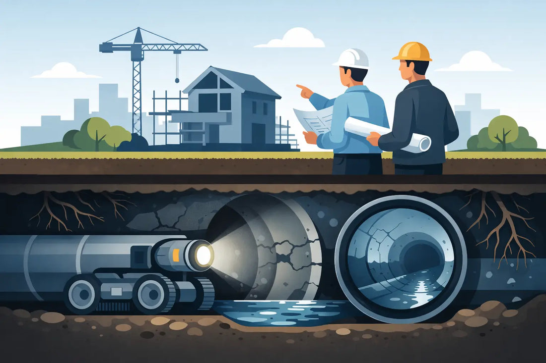 What CCTV Drainage Reveals Before You Build