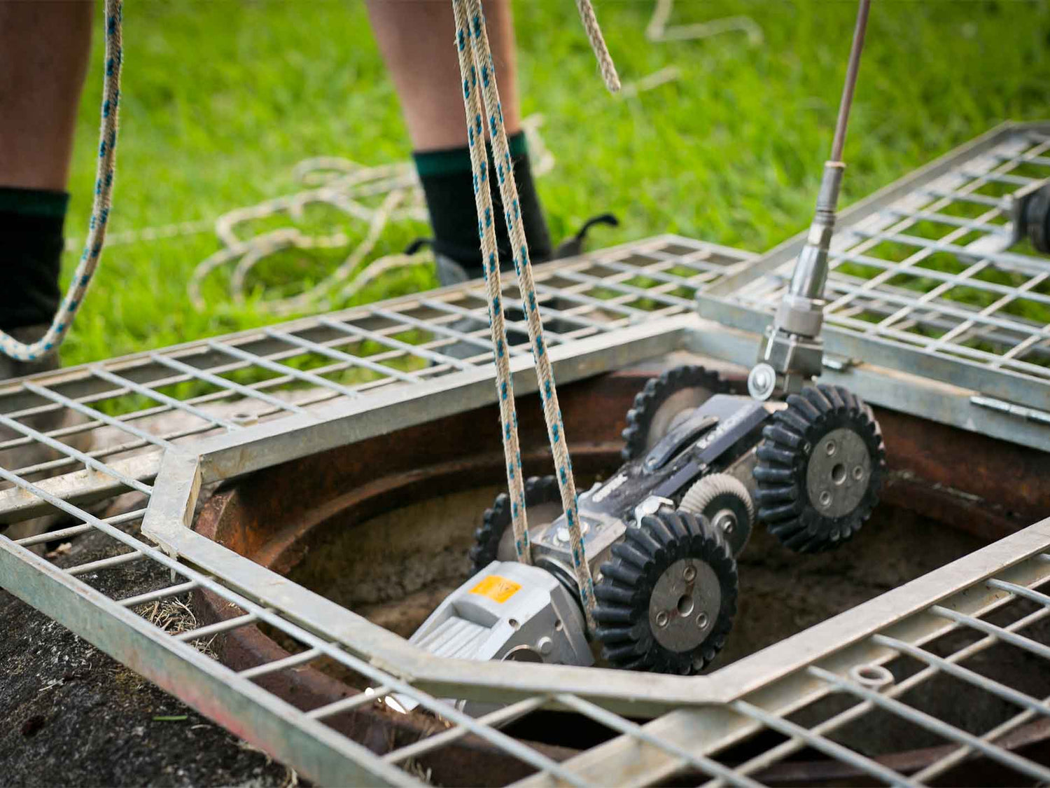 Residential drain CCTV inspection to check for cracks and pipe damage in Auckland